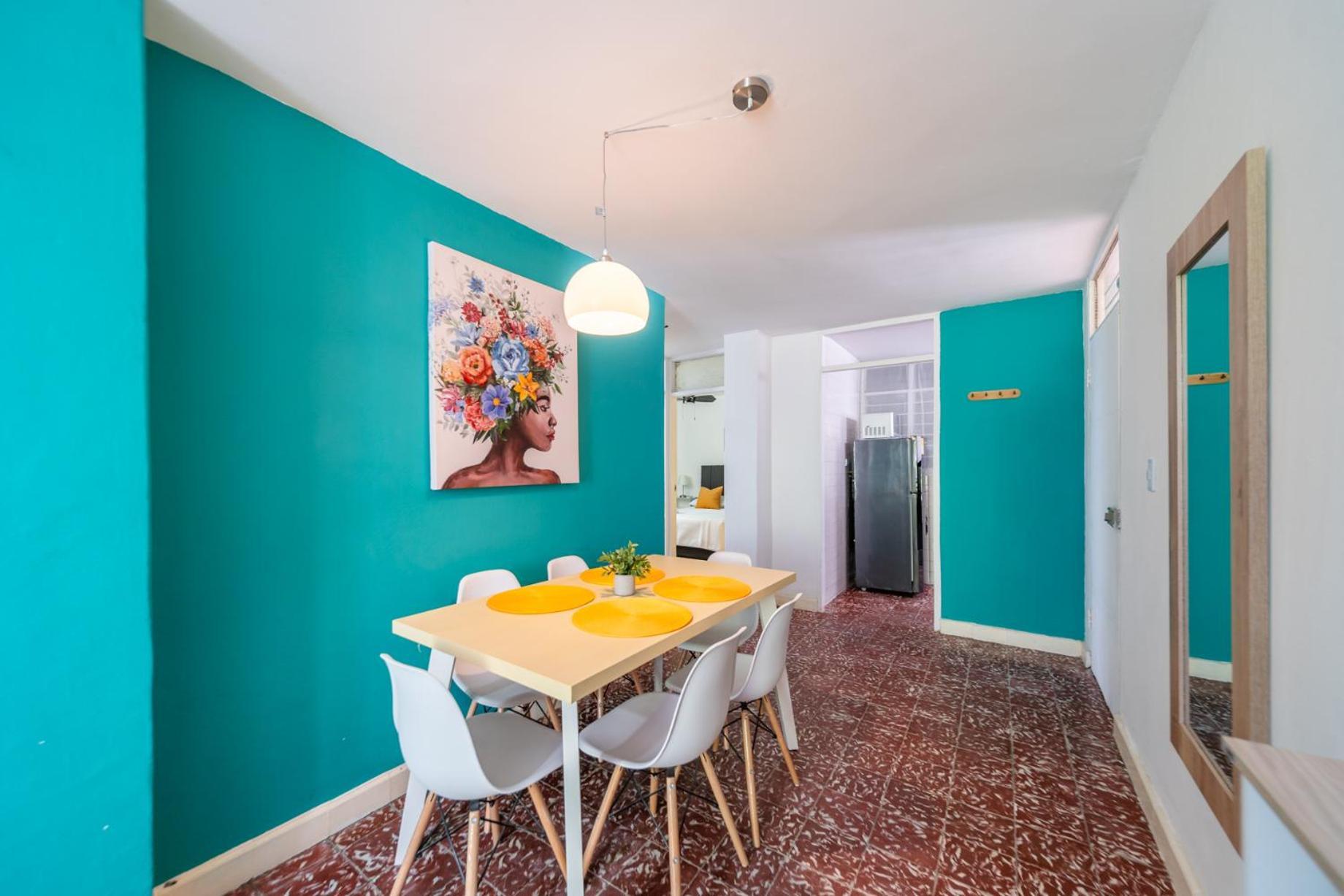 Comodos En El Centro De Apartamento
